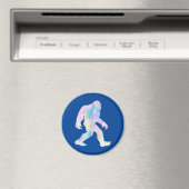 Aquarell Bigfoot Magnet (In Situ (Geschirrspüler))