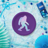 Aquarell Bigfoot Pappteller (Party)