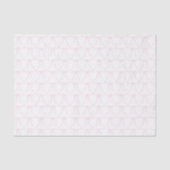 Aquarell Blassrosa Schleifen Seidenpapier (Vorderseite)
