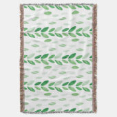 Aquarell-Blätter Decke (Vorderseite Vertikal)