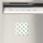 Aquarell-Blätter Magnet (In Situ (Geschirrspüler))