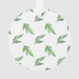 Aquarell-Blätter Ornament