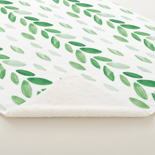 Aquarell-Blätter Sherpadecke (3/4)