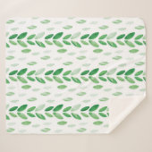 Aquarell-Blätter Sherpadecke (Vorderseite (Horizontal))