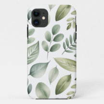 Aquarell-Blattmuster