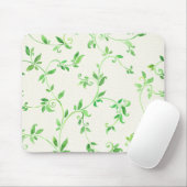 Aquarell-Blattmuster Mousepad (Mit Mouse)