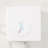 Aquarell Blau Kran Geschenkanhänger (Beispiel)