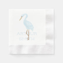 Aquarell Blau Kran