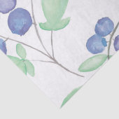 Aquarell-Blaubeerseidenpapier Seidenpapier (Detail)