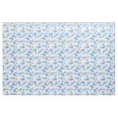 Aquarell-Blauwal-Muster 3 Stoff (Fat Quarter (45,7 x 55,9 cm))