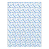 Aquarell-Blauwal-Muster Tischdecke (Vorderseite)