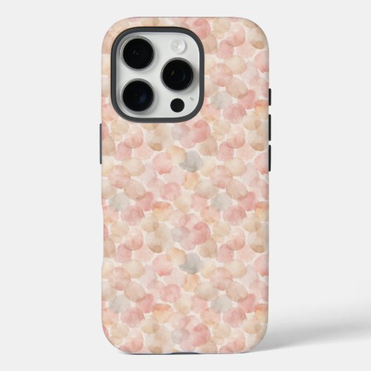 Aquarell-Blob-Muster Case-Mate iPhone Hülle (Rückseite)