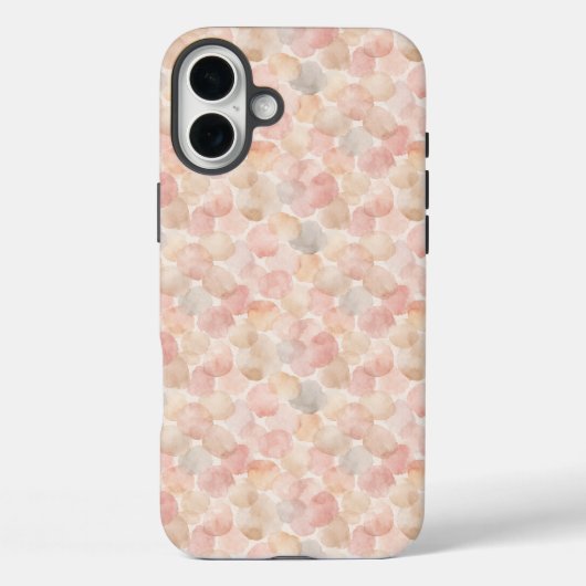 Aquarell-Blob-Muster Case-Mate iPhone Hülle (Rückseite)