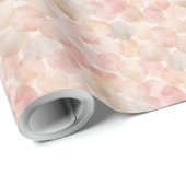 Aquarell-Blob-Muster Geschenkpapier (Rolleneckpunkt)
