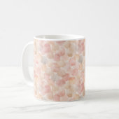 Aquarell-Blob-Muster Kaffeetasse (Vorderseite Links)