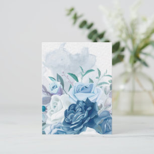 Aquarell-Blume 8 Postkarte