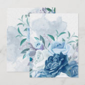 Aquarell-Blume 8 Postkarte (Vorne/Hinten)