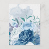 Aquarell-Blume 8 Postkarte (Vorderseite)