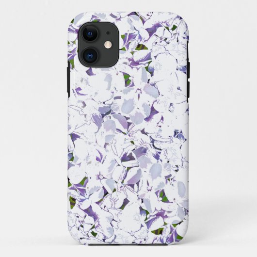 Aquarell Blume aus Hydrangeas. Case-Mate iPhone Hülle (Rückseite)