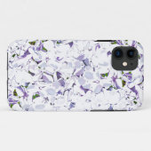 Aquarell Blume aus Hydrangeas. Case-Mate iPhone Hülle (Rückseite (Horizontal))