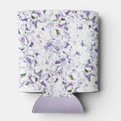 Aquarell Blume aus Hydrangeas. Dosenkühler (Rückseite)