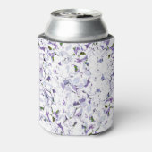 Aquarell Blume aus Hydrangeas. Dosenkühler (Kanne Rückseite)