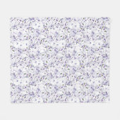 Aquarell Blume aus Hydrangeas. Fleecedecke (Vorderseite (Horizontal))