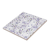 Aquarell Blume aus Hydrangeas. Fliese (Seite)