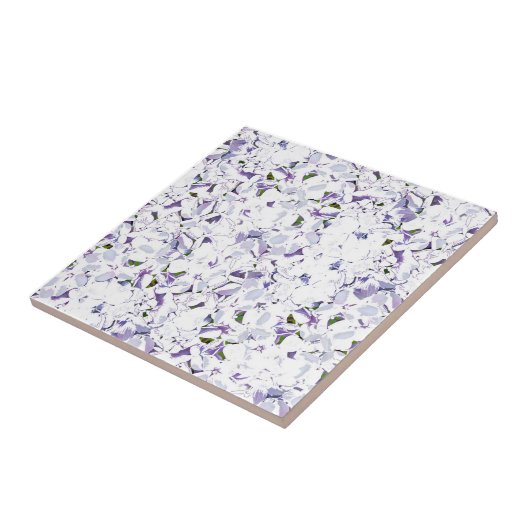 Aquarell Blume aus Hydrangeas. Fliese (Seite)