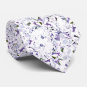 Aquarell Blume aus Hydrangeas. Krawatte (Gerollt)