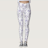 Aquarell Blume aus Hydrangeas. Leggings (Vorderseite)