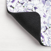 Aquarell Blume aus Hydrangeas. Mousepad (Ecke)