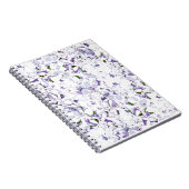 Aquarell Blume aus Hydrangeas. Notizblock (Rechte Seite)