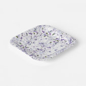 Aquarell Blume aus Hydrangeas. Pappteller (Gewinkelt)