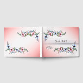 Aquarell-Blume Shine Wedding Gästebuch (Voll)