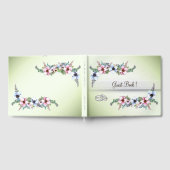 Aquarell-Blume Shine Wedding Gästebuch (Voll)