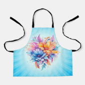 Aquarell-Blumen-Blumen-Design-24683 Schürze (Vorderseite)