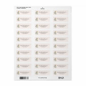 Aquarell Blumen Botanisch Elegant (Vorne)