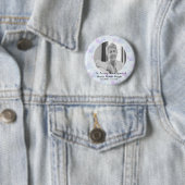 Aquarell-Blumen-Foto-Trauerfeier  Button (Beispiel)
