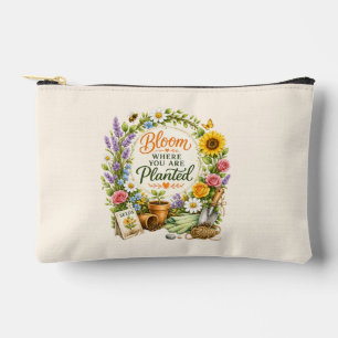 Aquarell-Blumen-Garten-Inspirationsdesign Zubehörtasche