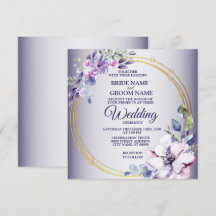 Aquarell-Blumen-Goldene-Geometrische-Violette-Hoch