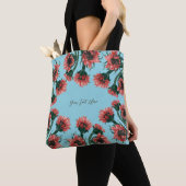 Aquarell-Blumen in Vasen Tasche (Von Nahem)