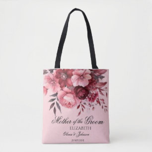 Aquarell Blumen Mutter des Bräutigams Tragetasche Tasche