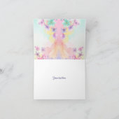 Aquarell-Blumen-Muttertagskarte Dankeskarte (Innenseite)
