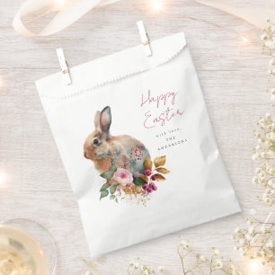 Aquarell-Blumen-Ostern Geschenktütchen