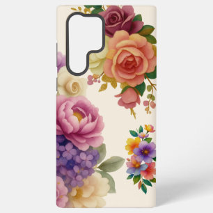 Aquarell-Blumen Samsung Galaxy Hülle