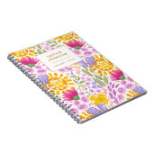 Aquarell-Blumen Schön Persönlich Bunt Notizblock (Rechte Seite)