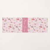 Aquarell-Blumenfee Kinder Yogamatte (Vorderseite (Horizontal))