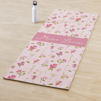 Aquarell-Blumenfee Kinder Yogamatte