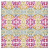 Aquarell-Blumengarten gekämmtes Baumwollgewebe Stoff (Muster)